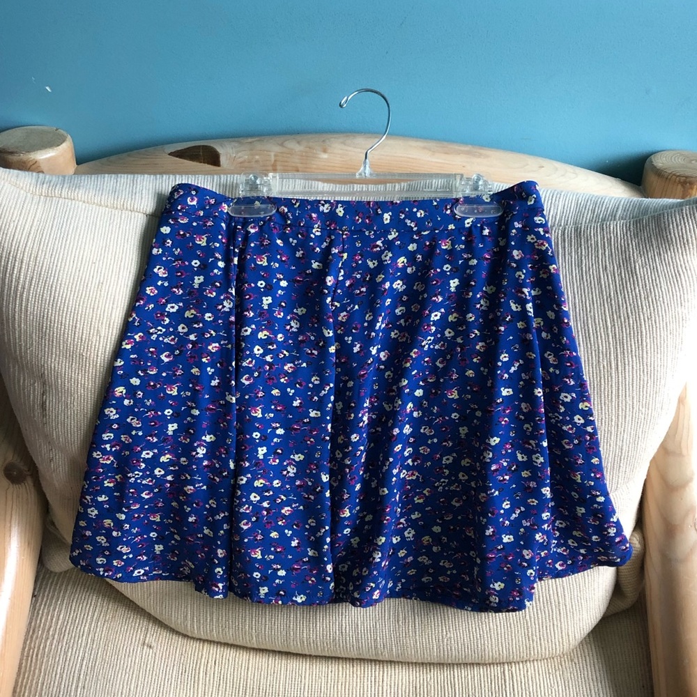 Floral Swing Skirt